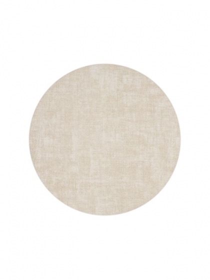 Guzzini, TOVAGLIETTA TONDA DOUBLE-FACE FABRIC BIANCO LATTE